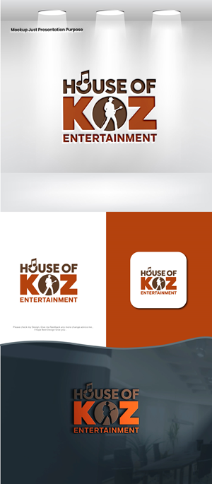 Diseño de Logo por VectorForge para House of Koz Entertainment | Diseño: #34702743