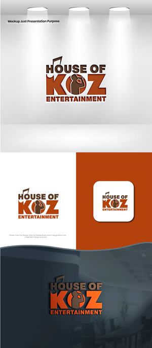 Logo Design by VectorForge for House of Koz Entertainment | Design: #34706611