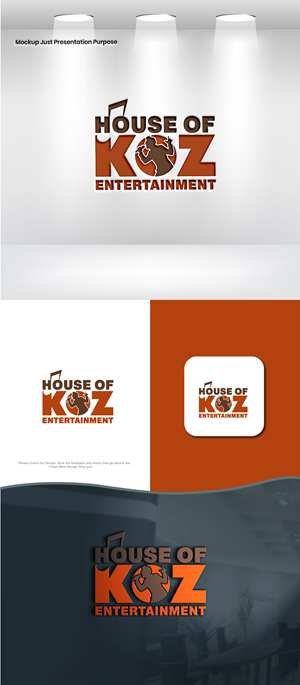 Logo Design by VectorForge for House of Koz Entertainment | Design: #34706681