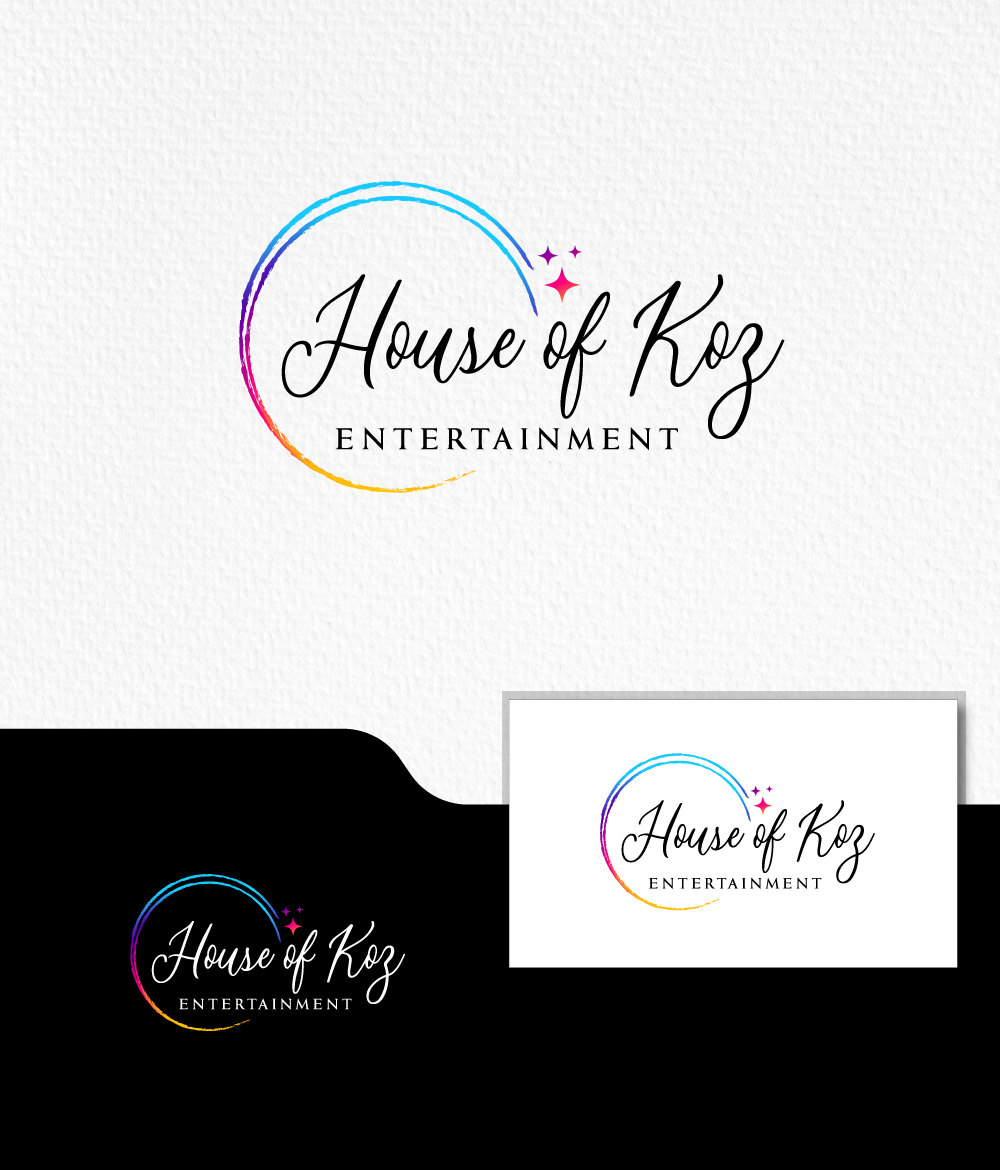Diseño de Logo por SolDesign para House of Koz Entertainment | Diseño #34705493