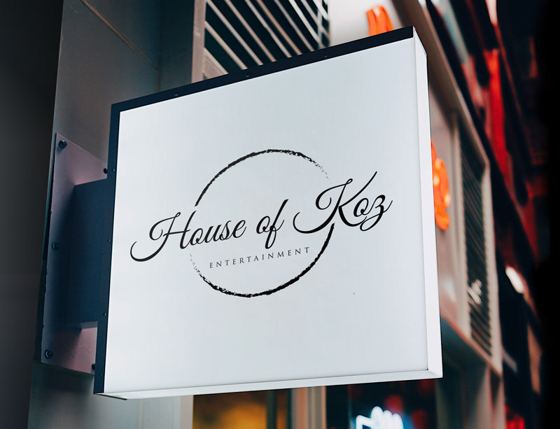 Diseño de Logo por twon42 para House of Koz Entertainment | Diseño #34691298