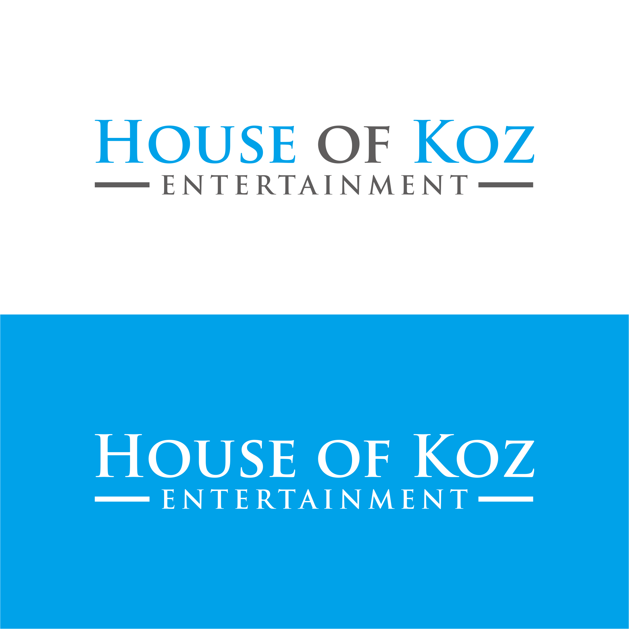 Diseño de Logo por healer1617 para House of Koz Entertainment | Diseño #34687279