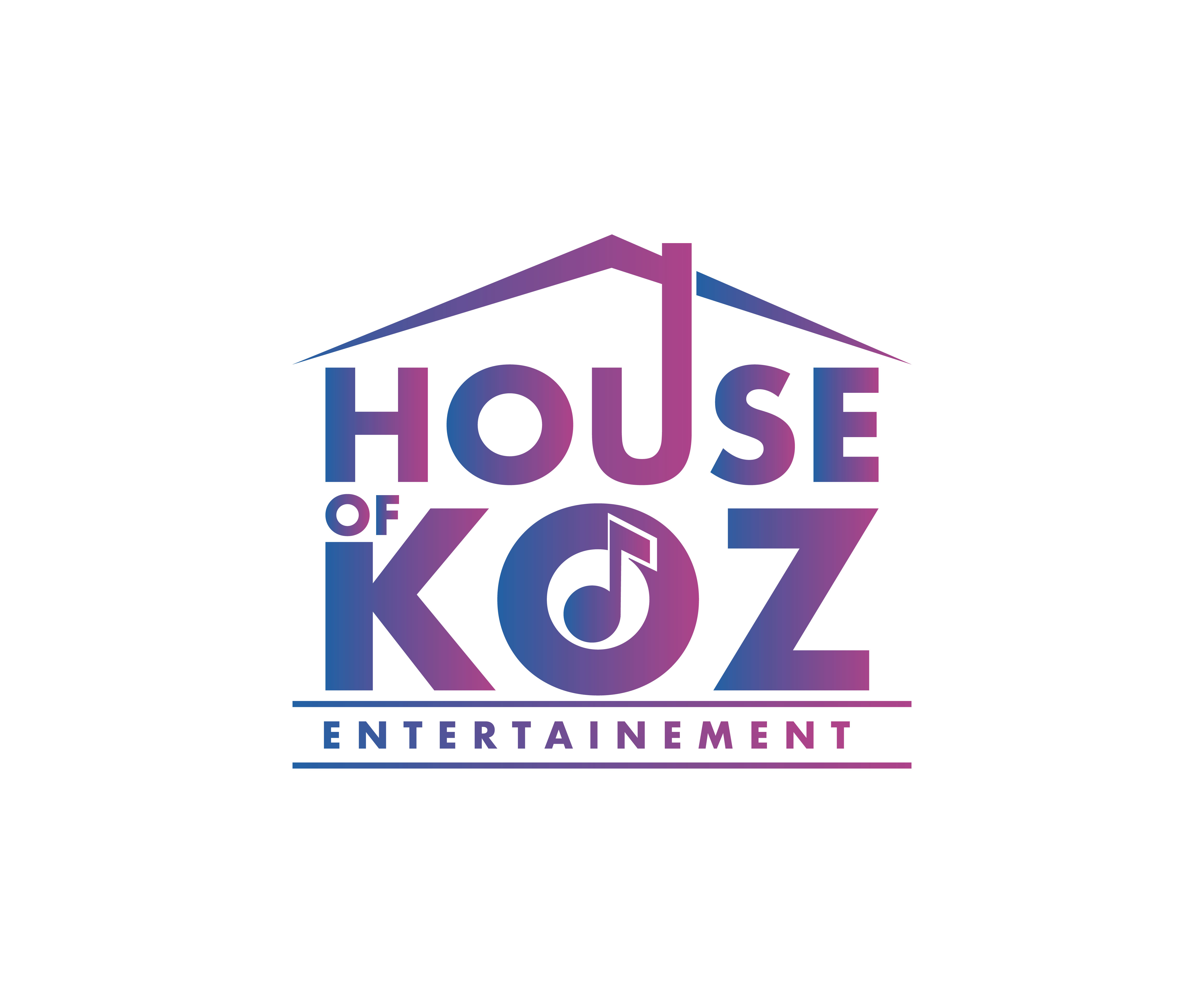Diseño de Logo por zahralotusa para House of Koz Entertainment | Diseño #34707200