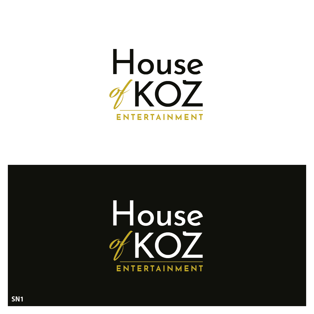 Diseño de Logo por Sujit Banerjee para House of Koz Entertainment | Diseño #34698143