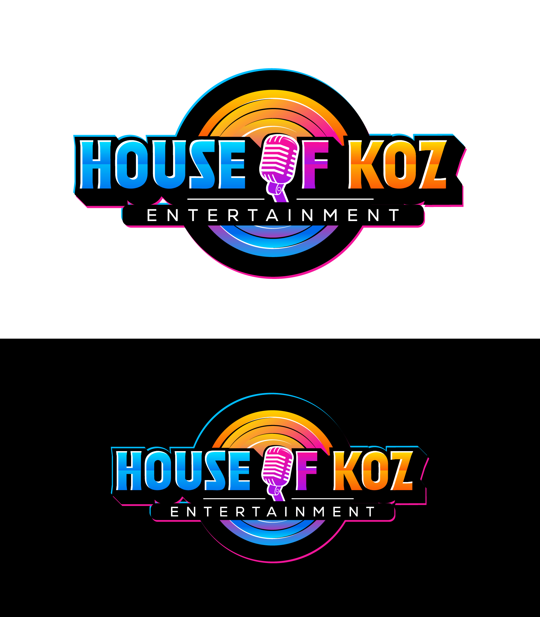 Logo Design by debdesign for House of Koz Entertainment | Design #34750963