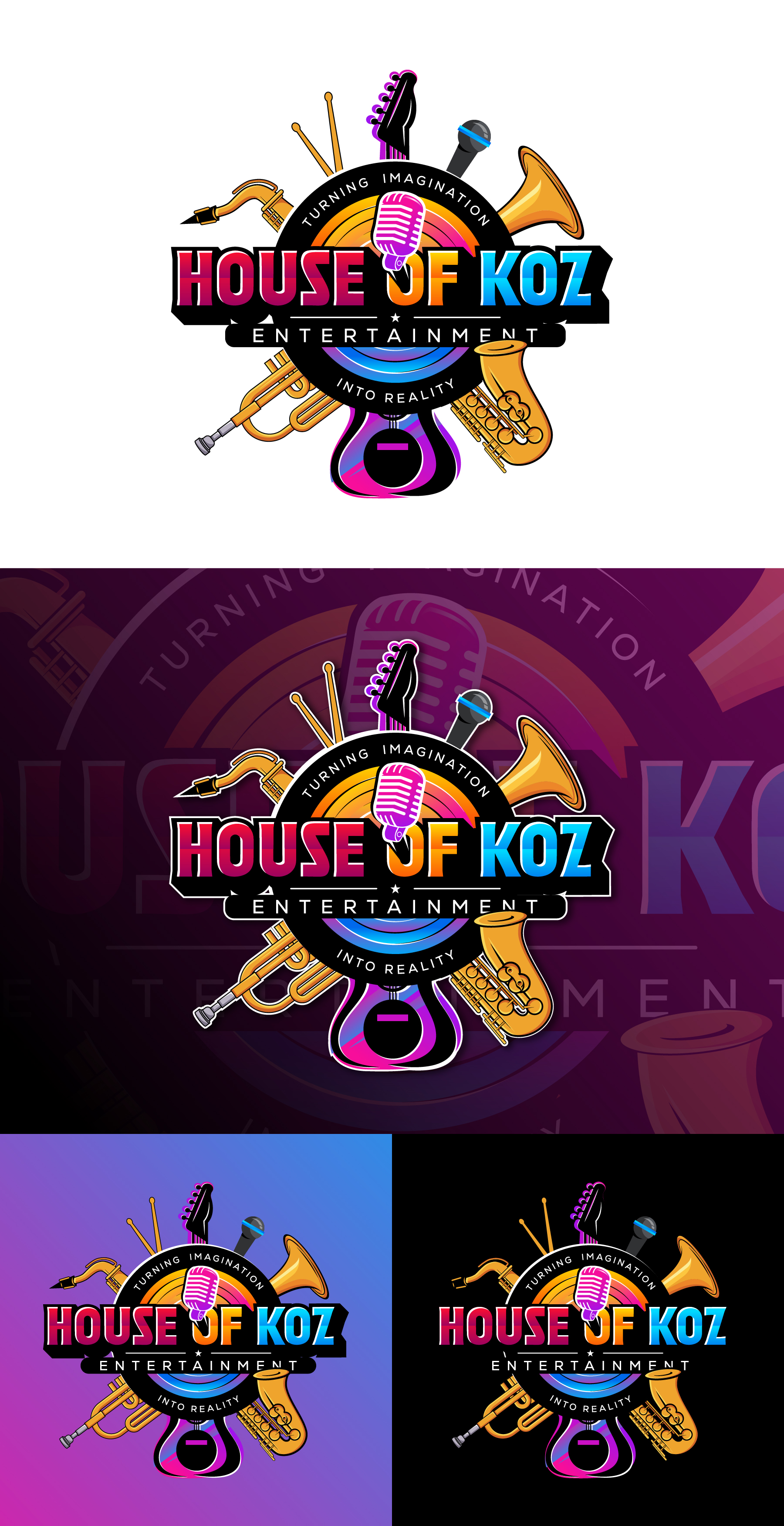 Diseño de Logo por debdesign para House of Koz Entertainment | Diseño #34750971