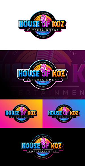 Logo Design by debdesign for House of Koz Entertainment | Design: #34759089