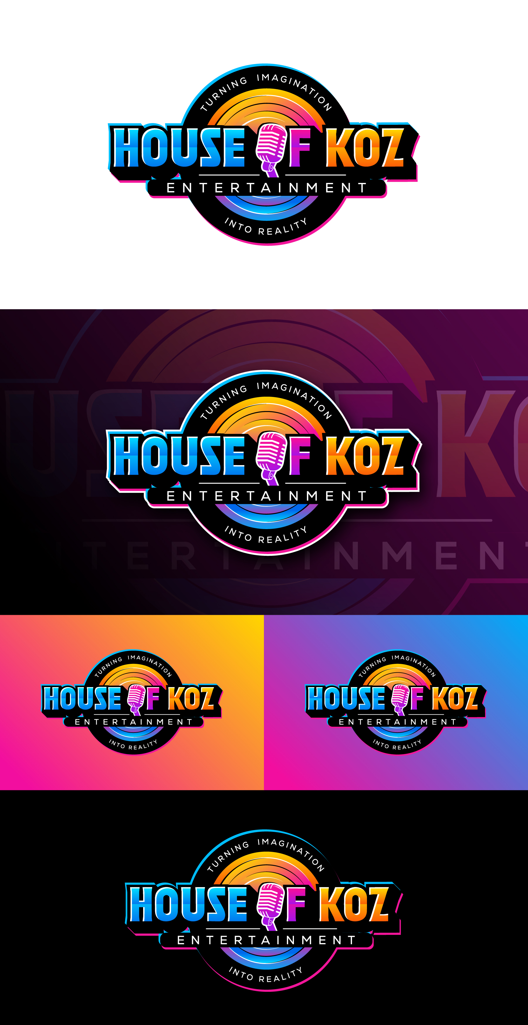 Diseño de Logo por debdesign para House of Koz Entertainment | Diseño #34759091
