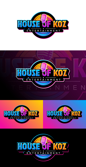 Logo Design by debdesign for House of Koz Entertainment | Design: #34765574