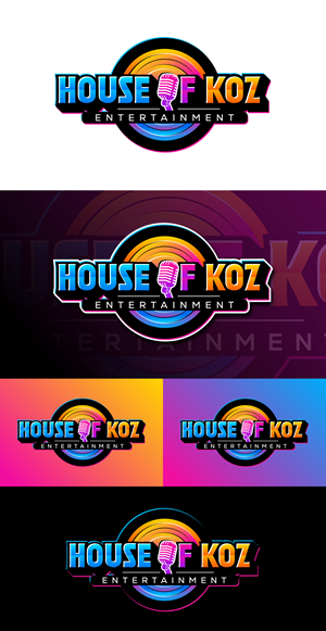 Logo Design by debdesign for House of Koz Entertainment | Design: #34765578