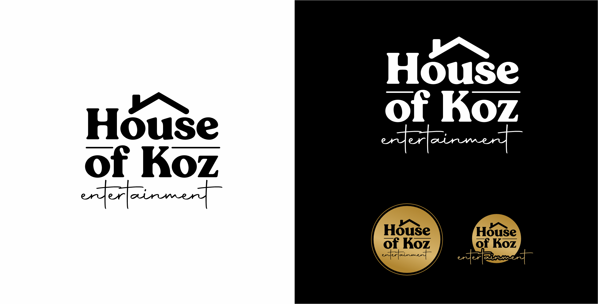 Logo Design by Yakuza20 for House of Koz Entertainment | Design #34687222