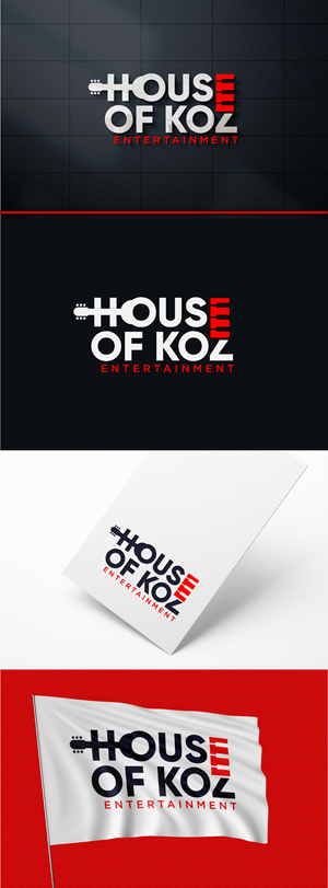 Logo Design by Abdul 20 for House of Koz Entertainment | Design: #34702550