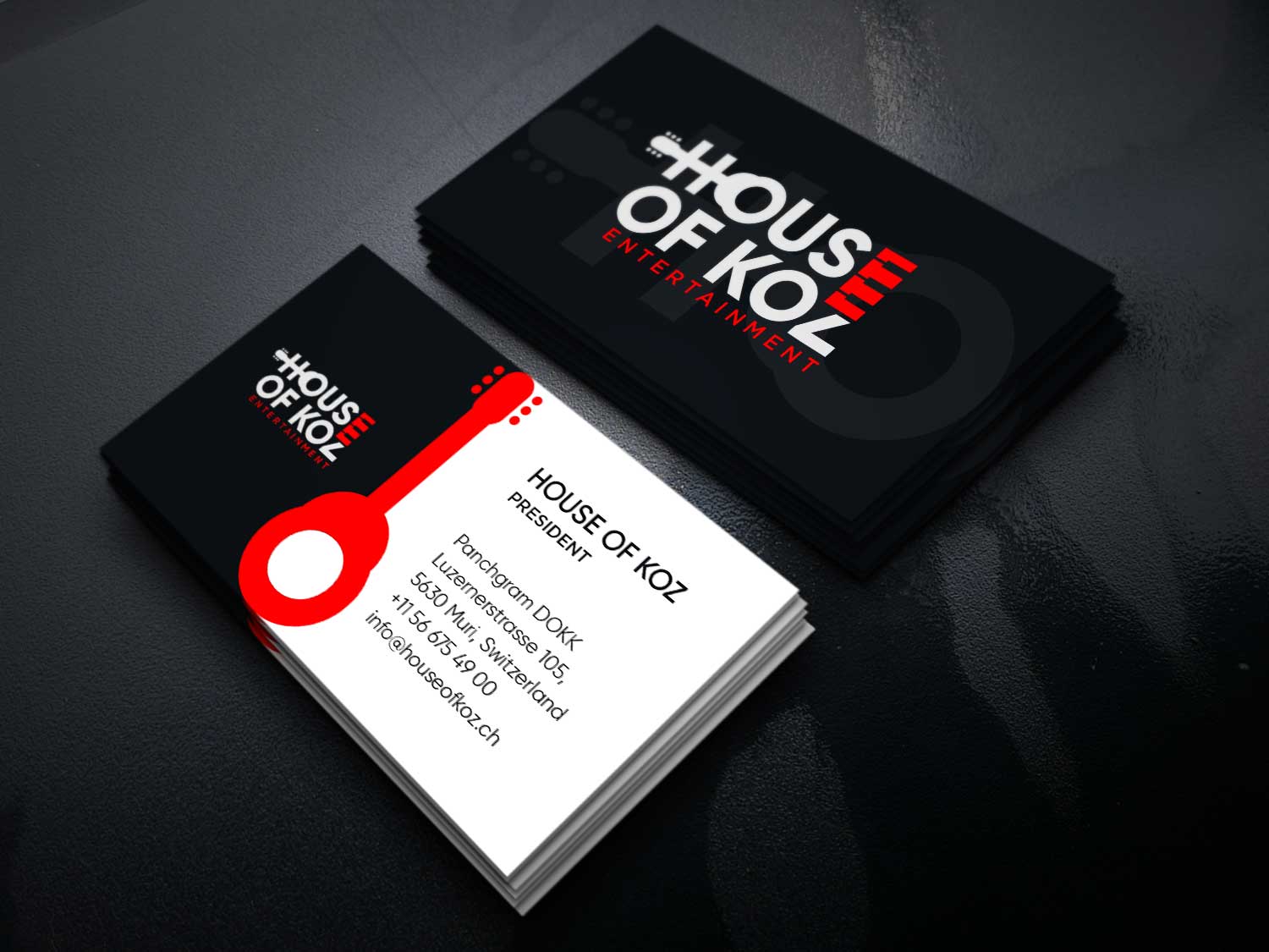 Diseño de Logo por Abdul 20 para House of Koz Entertainment | Diseño #34702622