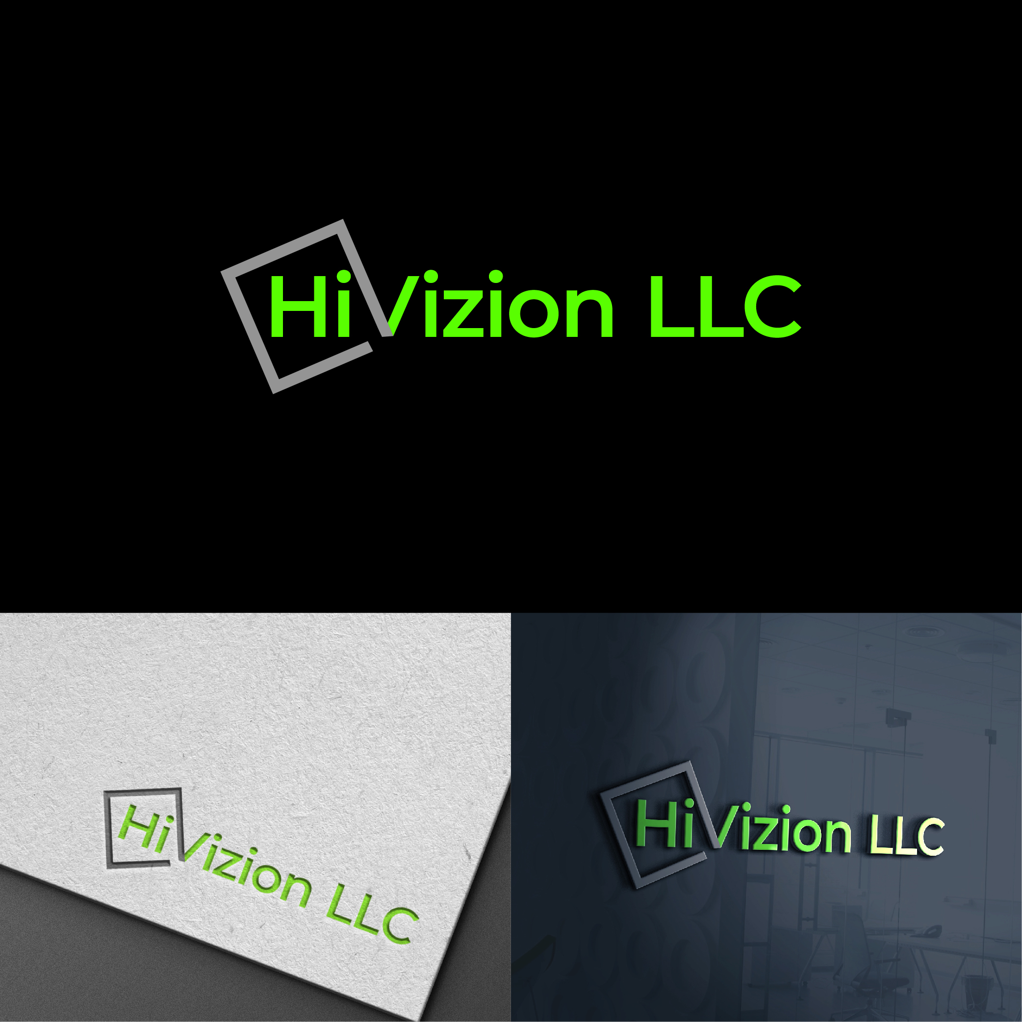 Logo Design by designer profile for Hivizion LLC | Design #34692708