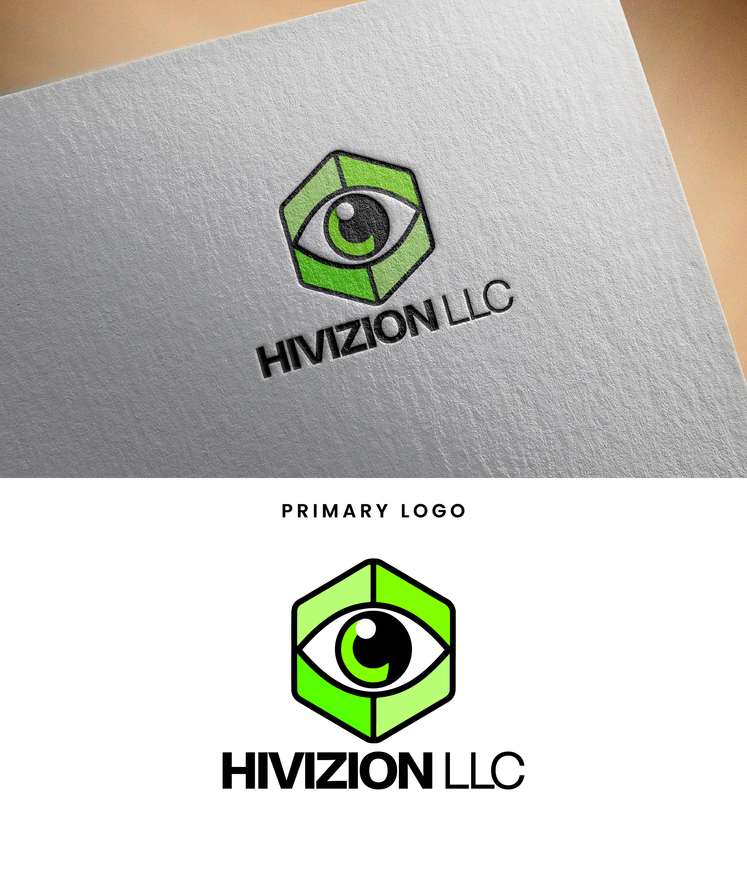 Logo Design by THE DESIGN MAN for Hivizion LLC | Design #34737423