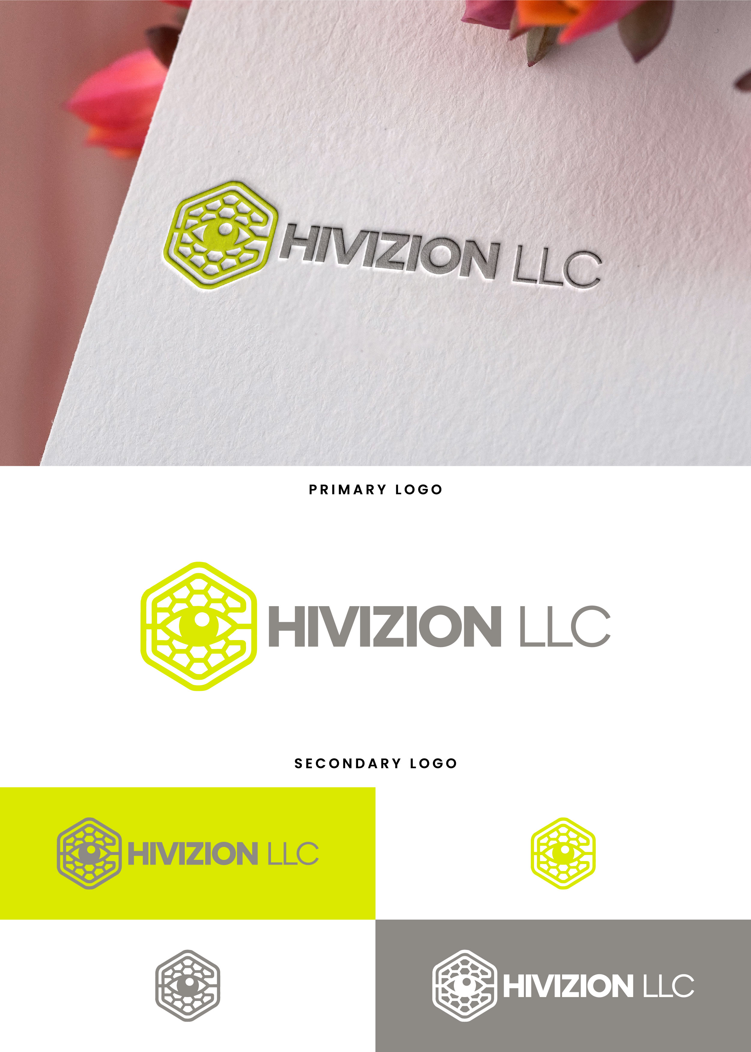 Diseño de Logo por THE DESIGN MAN para Hivizion LLC | Diseño #34738831