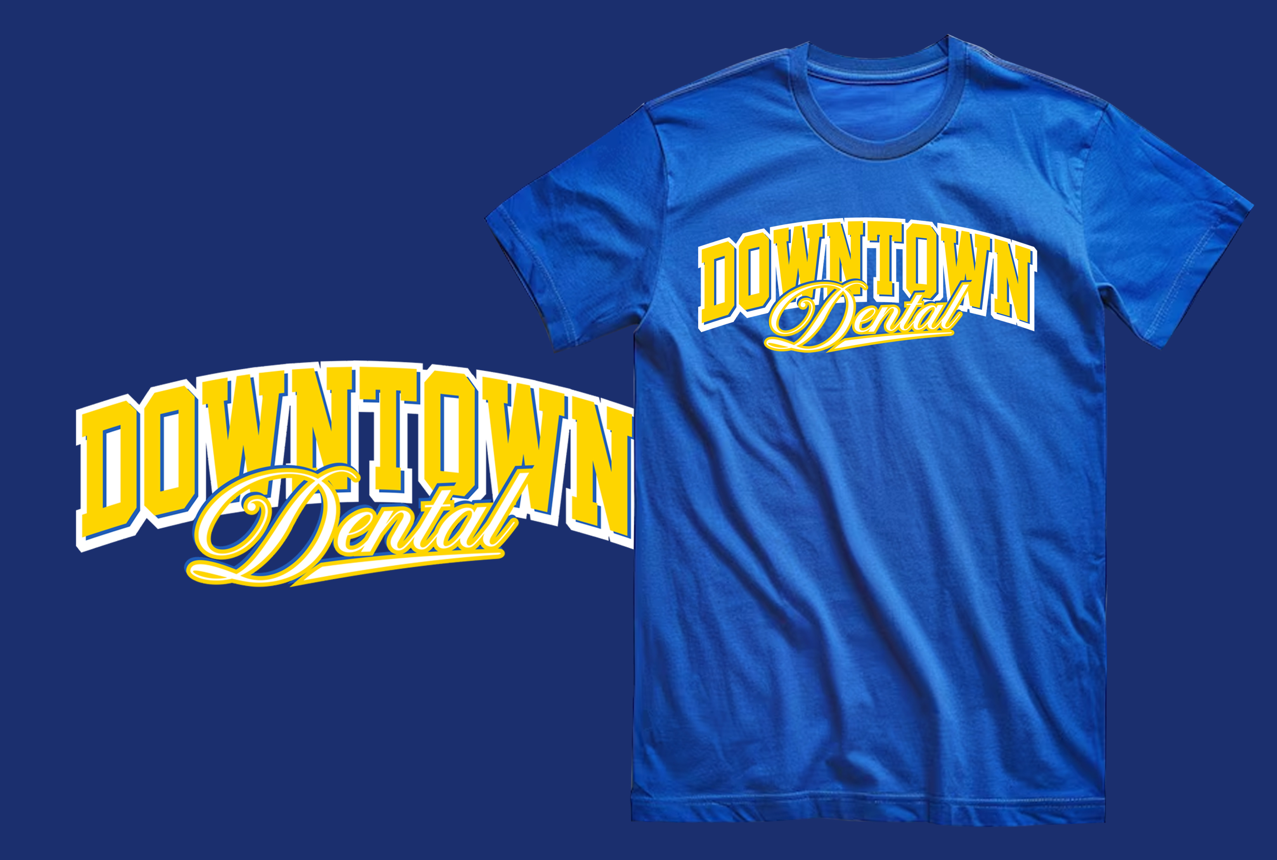 T-shirt Design by guruntool for Downtown Dental | Design #34699287