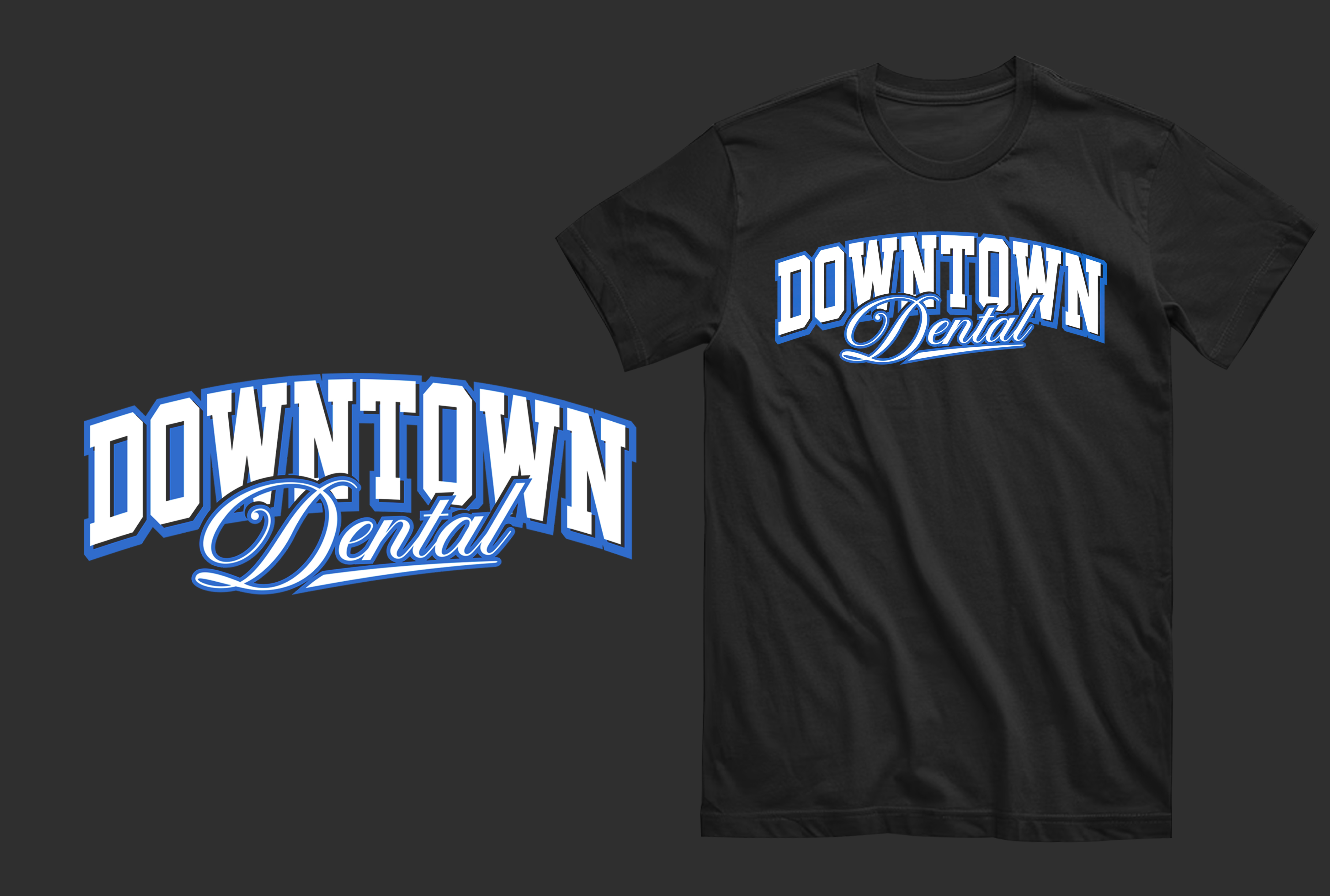 T-shirt Design by guruntool for Downtown Dental | Design #34699288