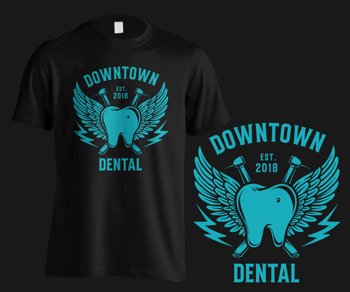 T-shirt Design by Andi Yan for Downtown Dental | Design #34699861
