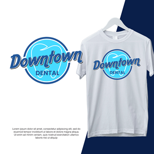 Diseño de Camiseta por ThiagoB para Downtown Dental | Diseño: #34694296
