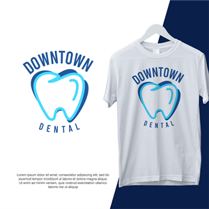 Diseño de Camiseta por ThiagoB para Downtown Dental | Diseño: #34694297