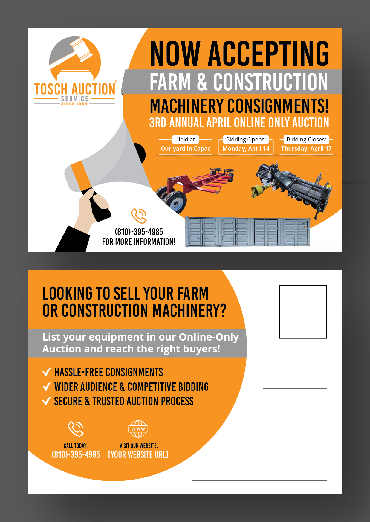 Postcard Design by Titan Solbiz for this project | Design #34694922