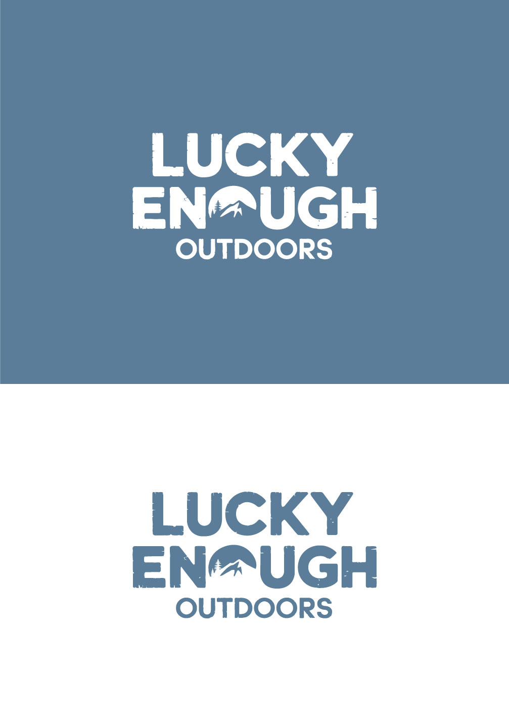 Logo-Design von KING JM für Lucky Enough Outdoors | Design #34721417