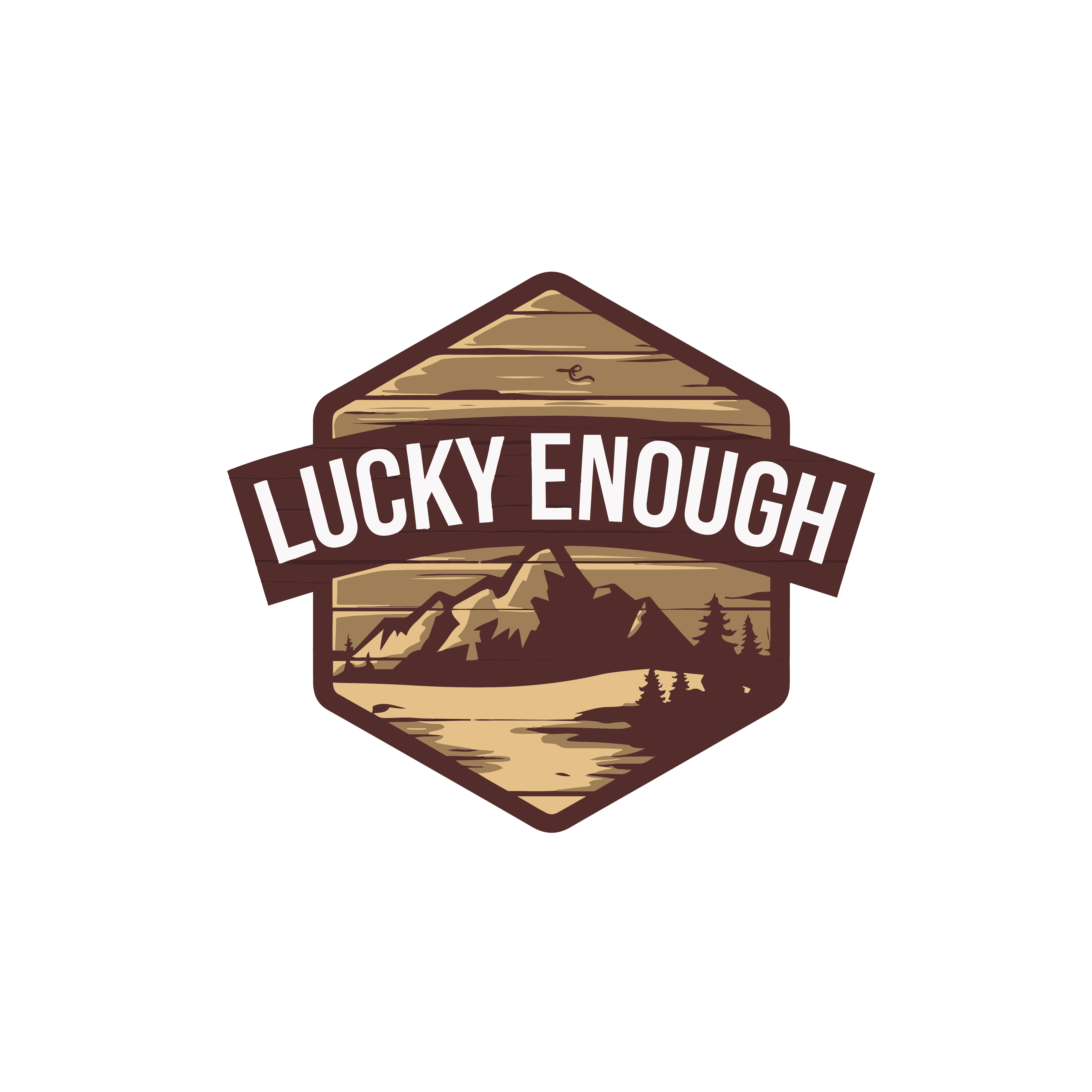 Logo Design by Shariqology for Lucky Enough Outdoors | Design #34703261
