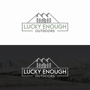 Logo Design by BANI GD for Lucky Enough Outdoors | Design: #34715048