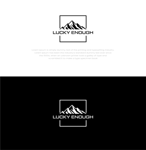 Logo Design by Barokahe guse for Lucky Enough Outdoors | Design: #34713310