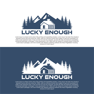 Logo Design by diego costa for Lucky Enough Outdoors | Design: #34700425