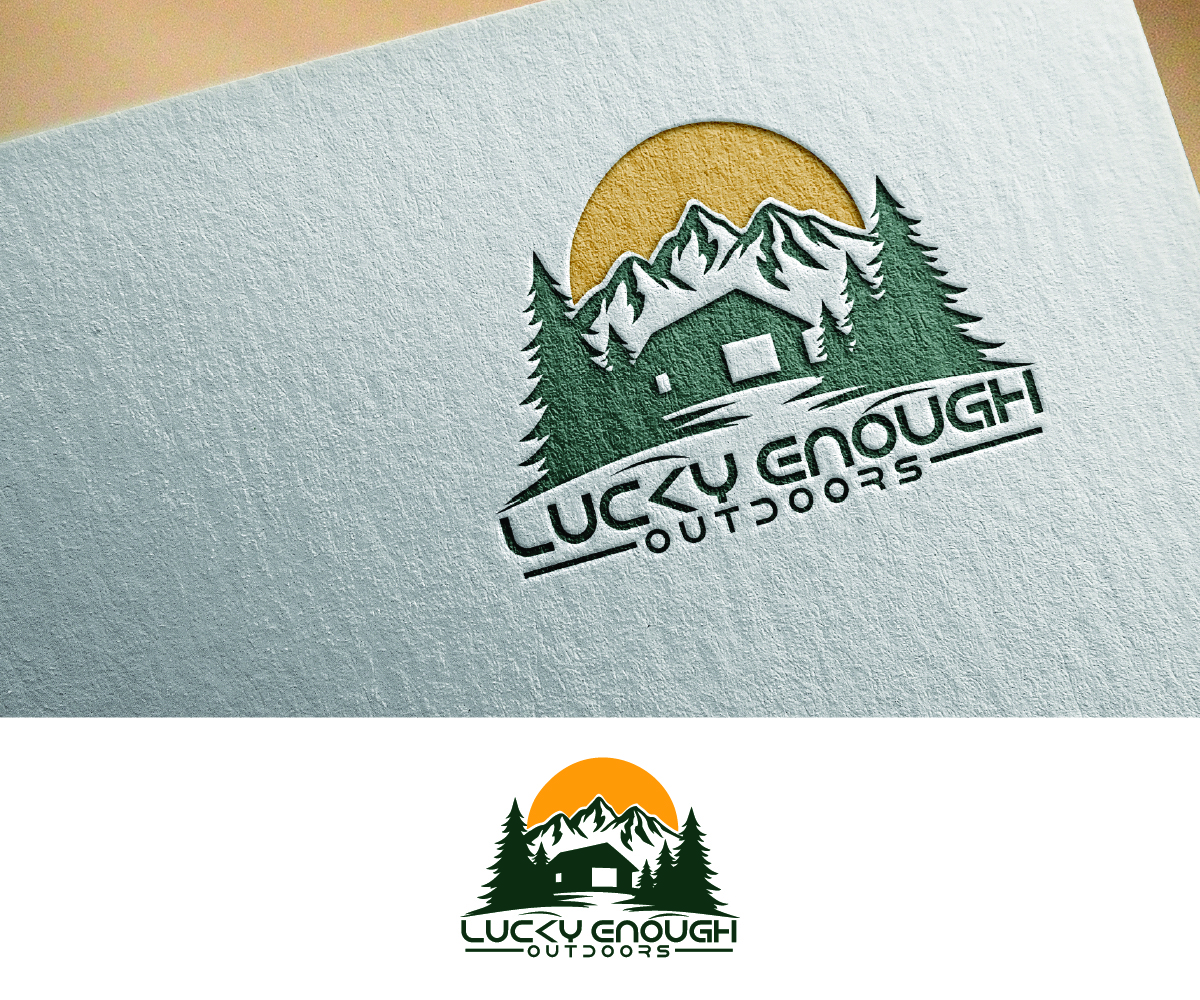 Design de Logo par S5 pour Lucky Enough Outdoors | Design #34713790