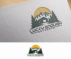 Logo Design by S5 for Lucky Enough Outdoors | Design: #34713790