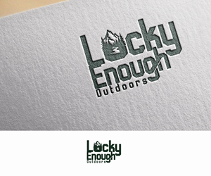 Logo Design by S5 for Lucky Enough Outdoors | Design: #34713910
