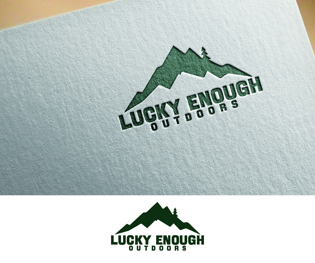 Logo Design by S5 for Lucky Enough Outdoors | Design #34714086