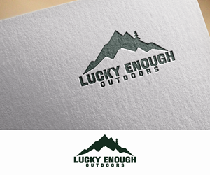 Logo Design by S5 for Lucky Enough Outdoors | Design: #34714086