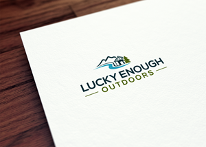 Logo-Design von Majesty Design  für Lucky Enough Outdoors | Design: #34700451