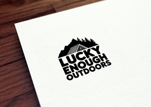 Logo Design by Majesty Design  for Lucky Enough Outdoors | Design: #34700453