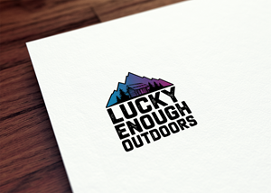 Logo Design by Majesty Design  for Lucky Enough Outdoors | Design: #34700471