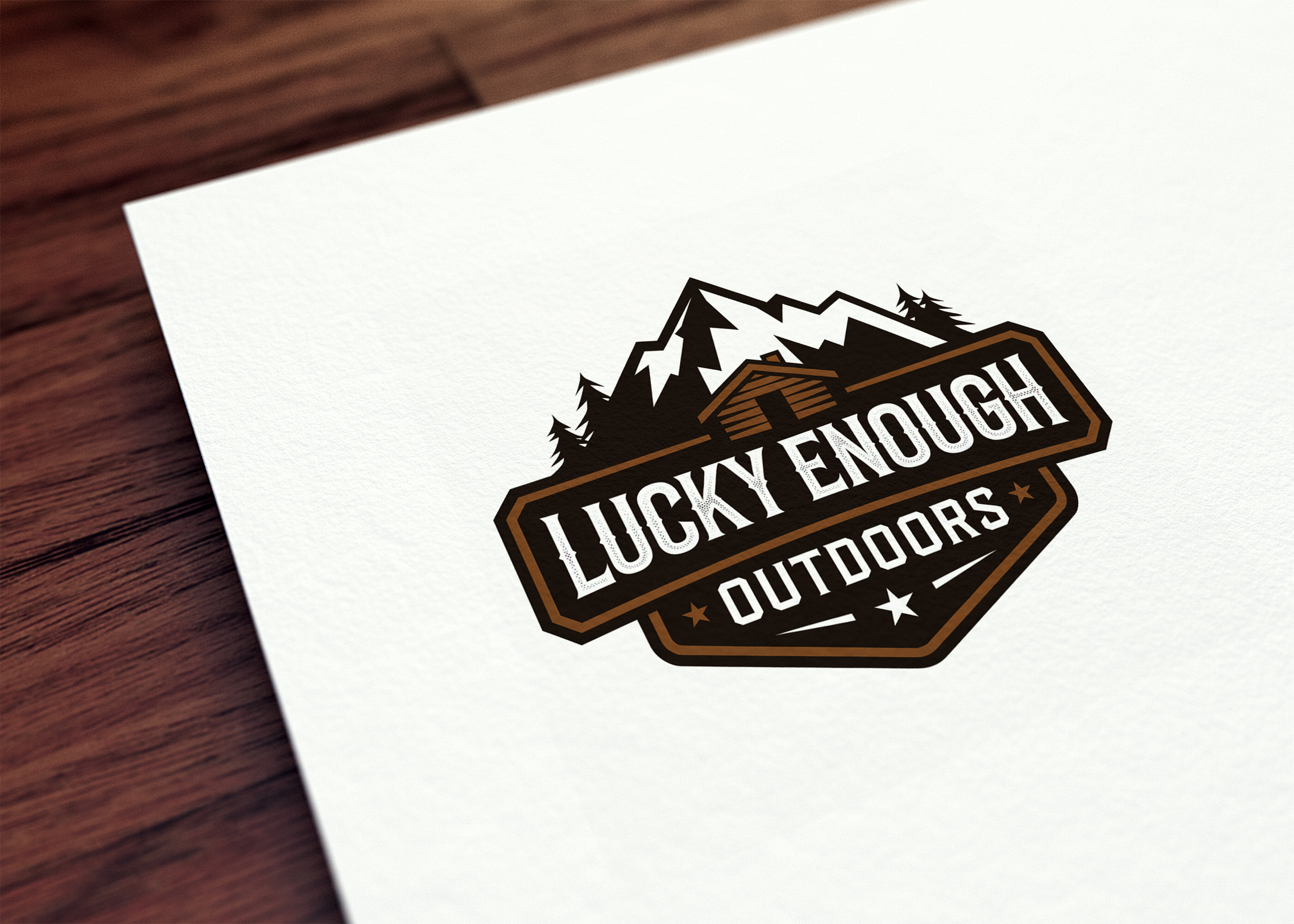 Design de Logo par Majesty Design  pour Lucky Enough Outdoors | Design #34700473