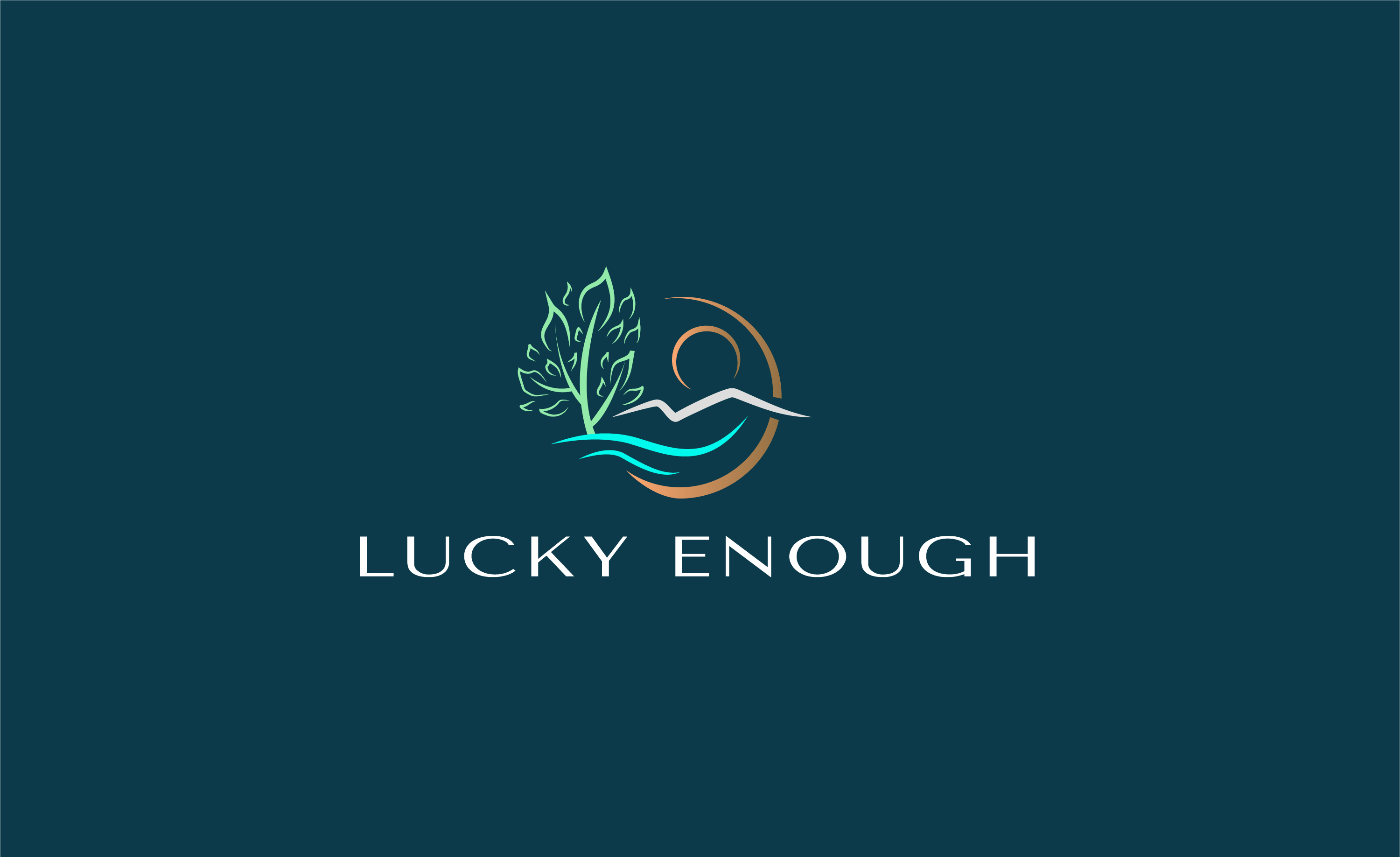 Logo Design by zeykan for Lucky Enough Outdoors | Design #34711127
