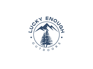Logo Design by Owltive for Lucky Enough Outdoors | Design: #34700595