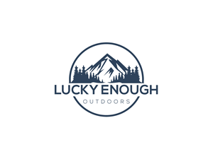 Logo Design by Owltive for Lucky Enough Outdoors | Design: #34700598