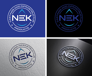 Logo-Design von Adi Graphics für NEK Castings & Infrastructure Products  | Design: #34710639