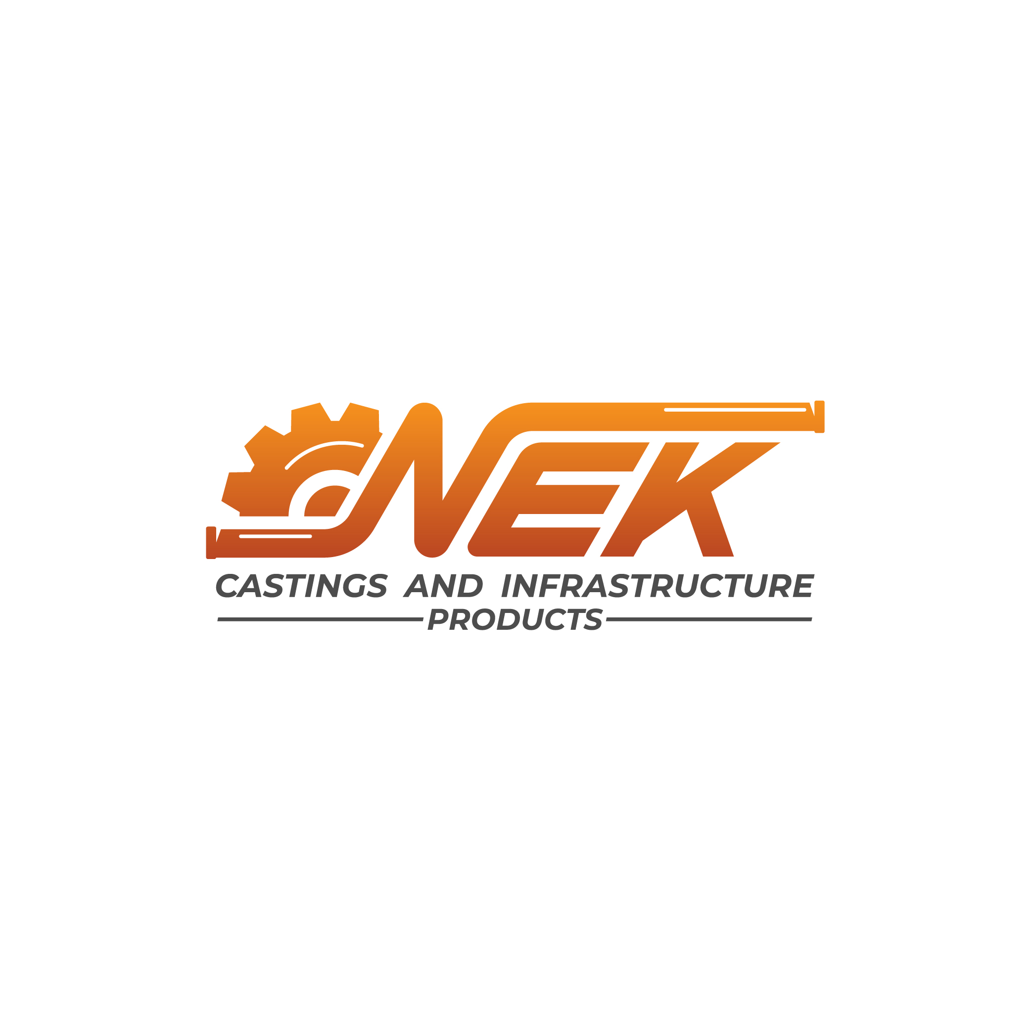 Logo Design by dzine00 for NEK Castings & Infrastructure Products  | Design #34743221