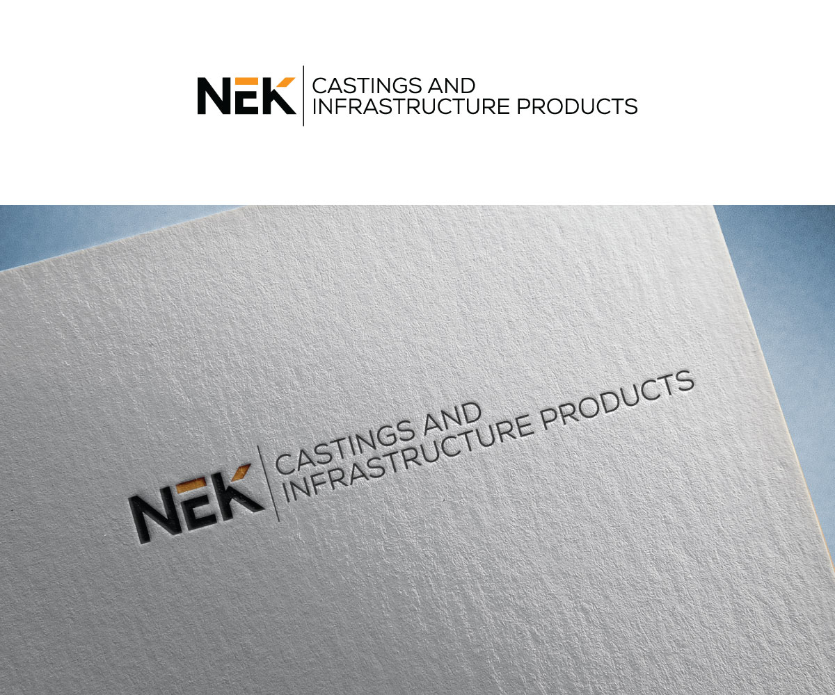 Diseño de Logo por Luckey yaari para NEK Castings & Infrastructure Products  | Diseño #34705816