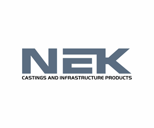 Logo-Design von Thati Designs für NEK Castings & Infrastructure Products  | Design: #34709969