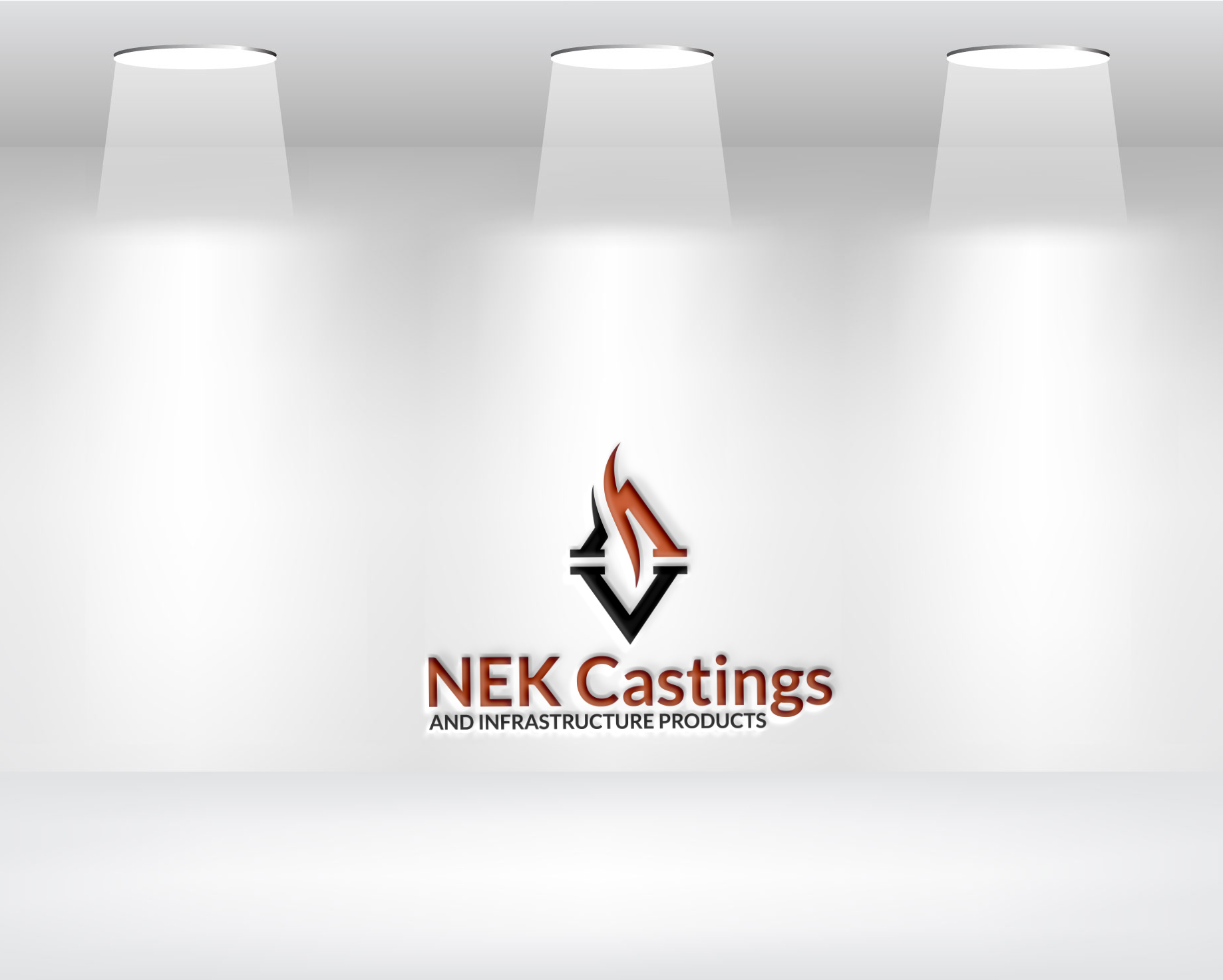 Diseño de Logo por Daniel Khan para NEK Castings & Infrastructure Products  | Diseño #34701571