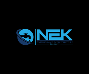 Logo-Design von Spark  Design für NEK Castings & Infrastructure Products  | Design: #34703437