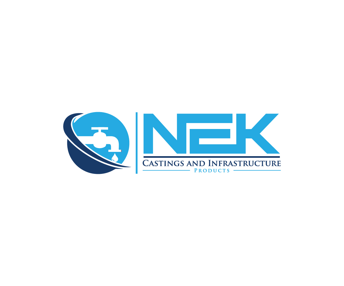Logo-Design von Spark  Design für NEK Castings & Infrastructure Products  | Design #34703438